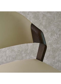 AL HUZAIFA FURNITURE American Athena Ashwood And PVC Dining Chair  - Image 3