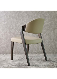 AL HUZAIFA FURNITURE American Athena Ashwood And PVC Dining Chair  - Image 5