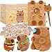 YOYTOO Capybara Gifts for Girls Kids Capybara Plush Toys Set with Capybara Stuffed Animal Secret Diary Ballpoint Pen Stickers Birthday Gifts for Little Girls Age 5 6 7 8 9 1012 Years Old - Image 3