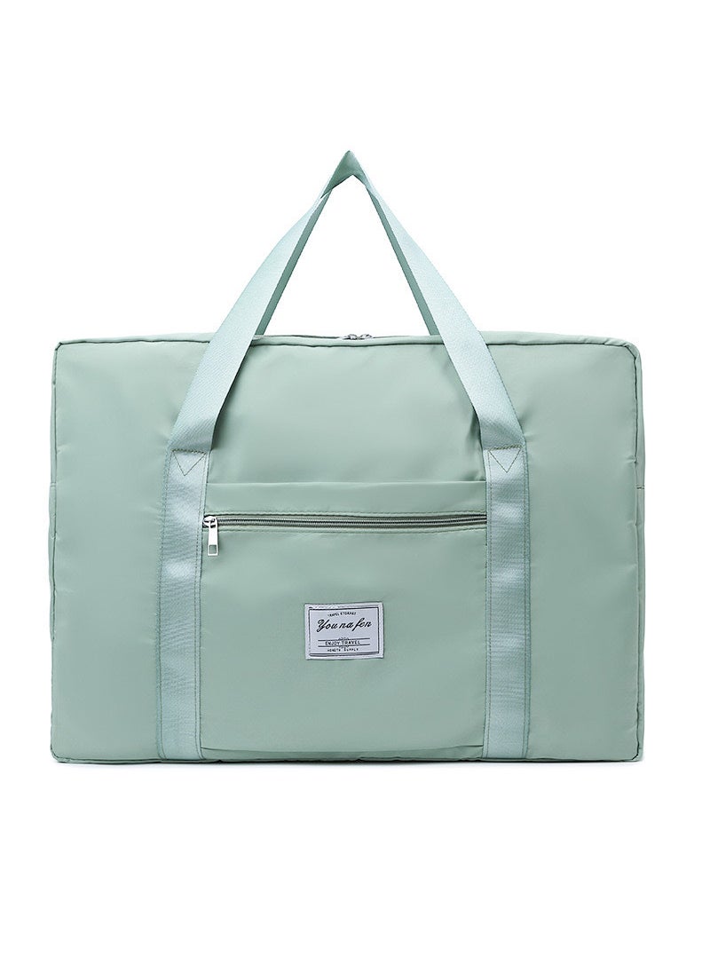 Generic Large Capacity Travel Bag Luggage Cover Handbag Portable for Business Trips Clothing And Blanket Storage Bag Carry-On Suitcase Green extra large 56*50*25 