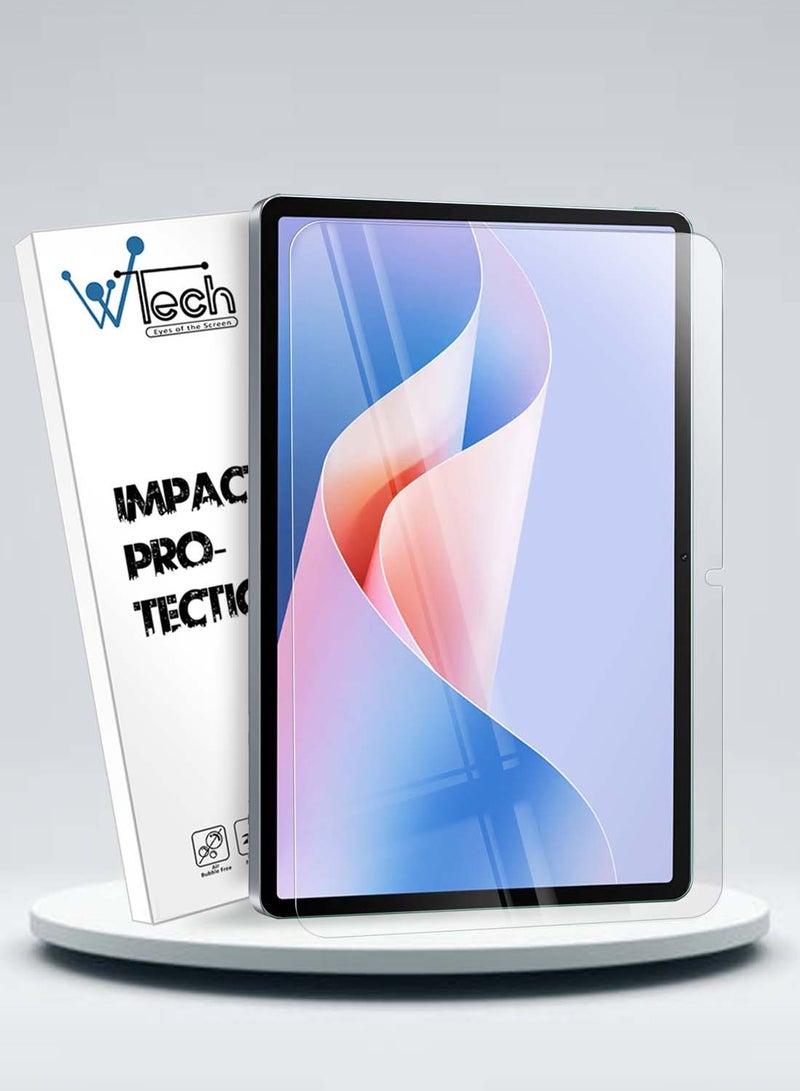 دبليو تيك واقي شاشة من الزجاج المقوى بحواف منحنية من سلسلة بريميوم لهاتف هواوي ميت باد 11.5 S 2025 مقاس 11.5 بوصة شفاف - Image 1