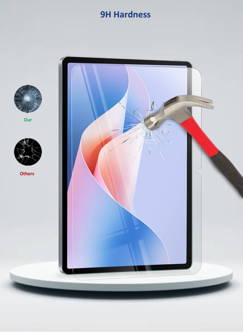 دبليو تيك واقي شاشة من الزجاج المقوى بحواف منحنية من سلسلة بريميوم لهاتف هواوي ميت باد 11.5 S 2025 مقاس 11.5 بوصة شفاف - Image 3