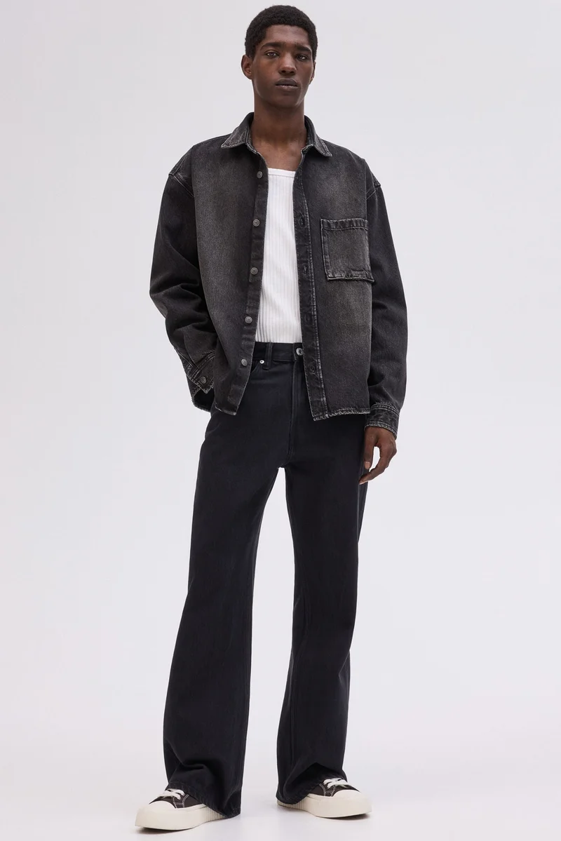 H&M Bootcut Regular High Jeans