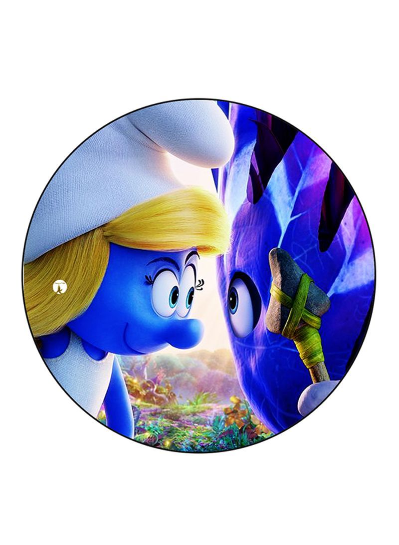 Smurfs Printed Mouse Pad  Multicolour