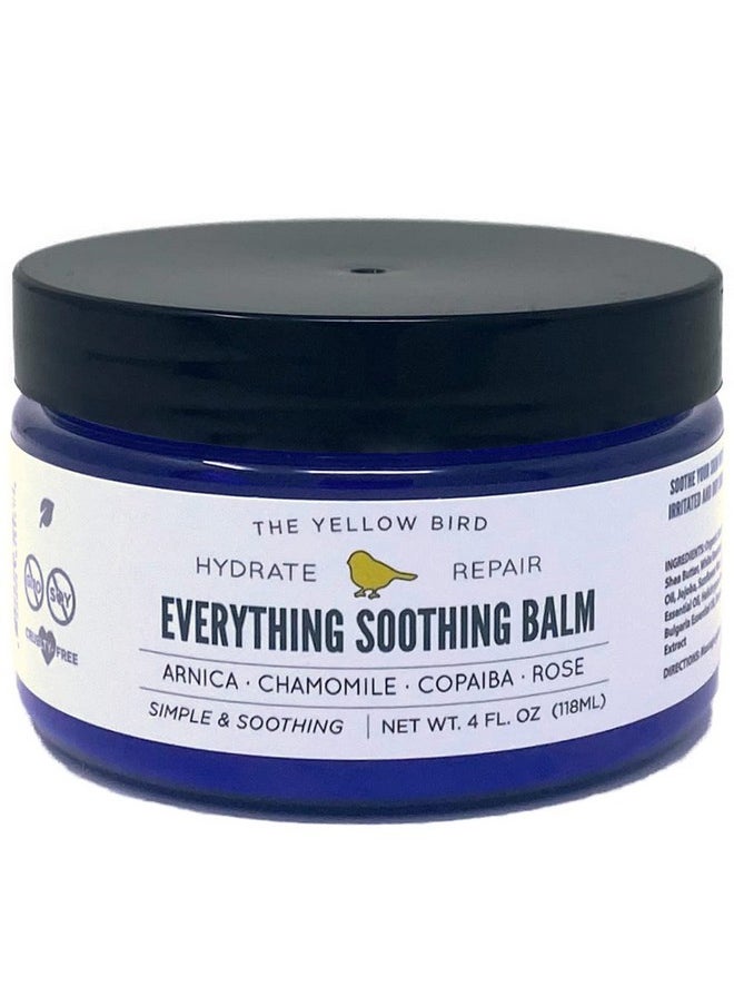 The Yellow Bird - Yellow Bird Natural Soothing Foot & Body Balm - Everything Skin Moisturizer, Organic Itch Relief Cream, Baby Diaper Balm, Soothing Gentle Moisturizer - Image 1