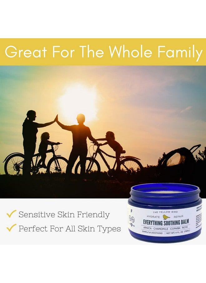 The Yellow Bird - Yellow Bird Natural Soothing Foot & Body Balm - Everything Skin Moisturizer, Organic Itch Relief Cream, Baby Diaper Balm, Soothing Gentle Moisturizer - Image 1