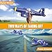 HAWK'S WORK HAWKS WORK 3 Channel RC Plane F4U Corsair Remote Control Warbird Ready to Fly 24GHz 6axis Gyro Stabilizer Easy to Fly for Kids Beginners - Image 4
