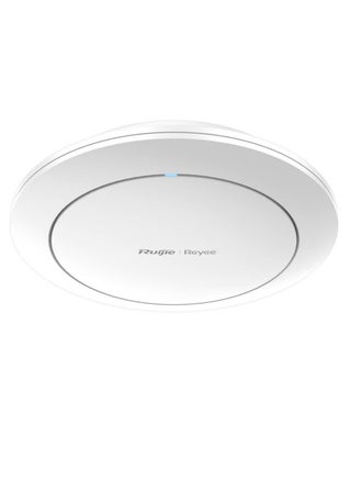 Ruijie RG-RAP2266 AX3000 Indoor Ceiling-Mount Wi-Fi 6 Access Point, 2977Mbps Max Speed, Dual Band 2.4 GHz & 5 GHz, Reyee Mesh Technology, Round Decent Design, White | RG-RAP2266 - pzsku/ZFA544F402F27B5C95BC7Z/45/_/1732703230/72e4f0c1-cb53-4257-9bbf-3f95d6c820d8