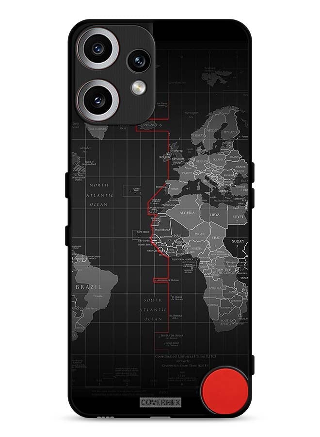 Covernex Nothing CMF Phone 2 Pro Protective Case Cover World Map - Image 1