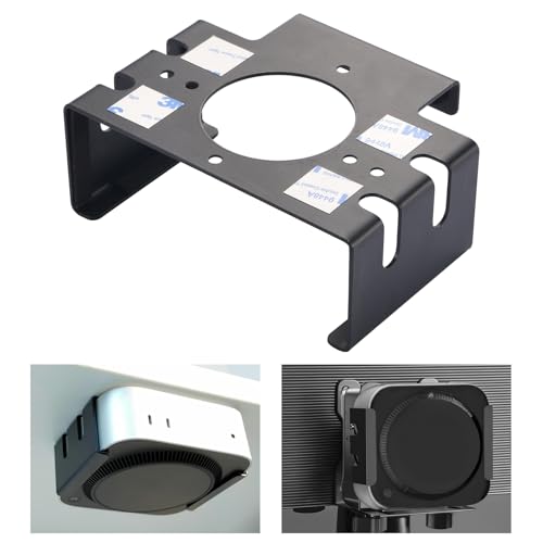 ATMTV All Metal Mac mini M4 Stand Secure Under Desk Mount for 2024 Mac mini M4M4 ProVESA Wall Mount CompatibleSpaceSaving DesignMac mini M4 Mount Accessories for Mac mini - Image 1