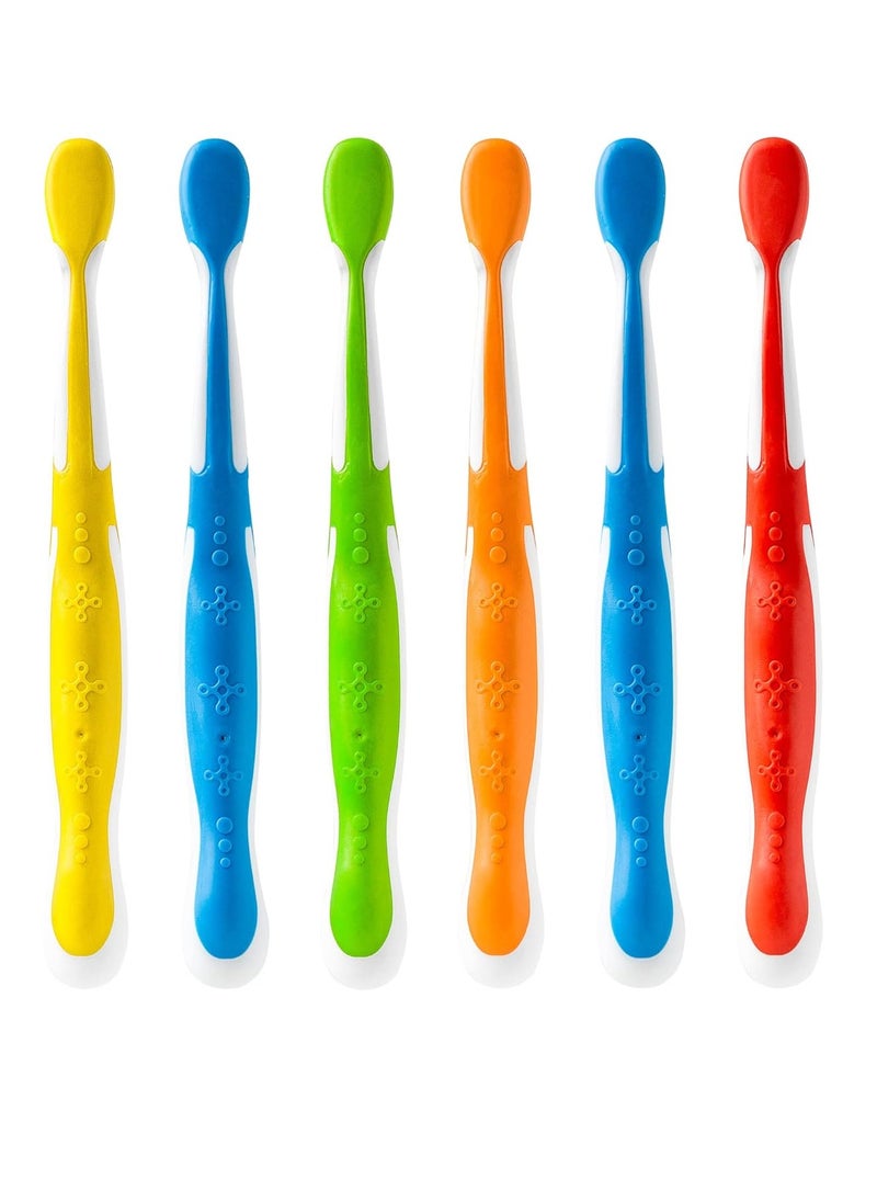 Brush Buddies - Brush Buddies 6-Pack Hot Wheels Toothbrush for Kids, Kids Battery Powered Toothbrushes, Toothbrush Pack, Soft Bristle Toothbrushes for Kids, Toddler Toothbrush Ages 2-4, Multicolor - Image 1