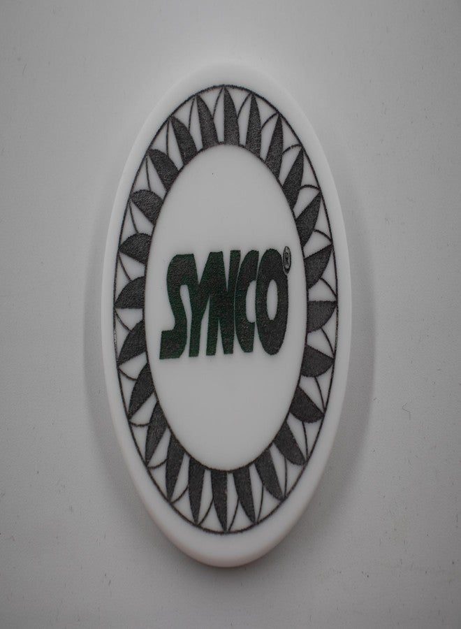 سينكو قرص لعبة الكاروم Synco Jumbo كبير الحجم للغاية، ألوان متنوعة، قطعة واحدة (Eco 72X8 مم) - Image 2