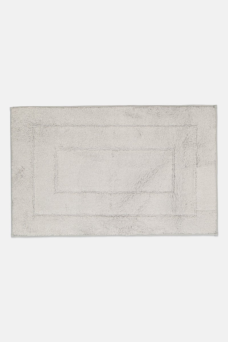 Bebe Home Non Slip Backside Bathroom Mat, Grey - Image 1