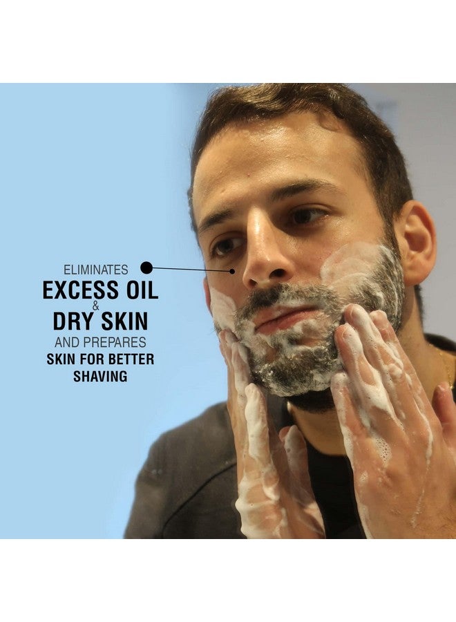 GENTLEHOMME Men’S Face Wash & Exfoliator Daily Exfoliating Face Cleanser For Men Plantbased Ingredients Peppermint Face Scrub Travel Size 3.4 Fl Oz - Image 4