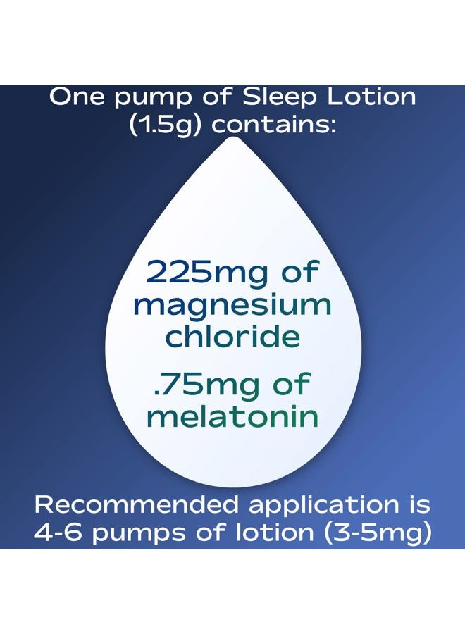 nfuse Magnesium Sleep Lotion with Melatonin and Lavender Essential Oils | Deep Relaxation & Sleep (8 oz) - Image 3