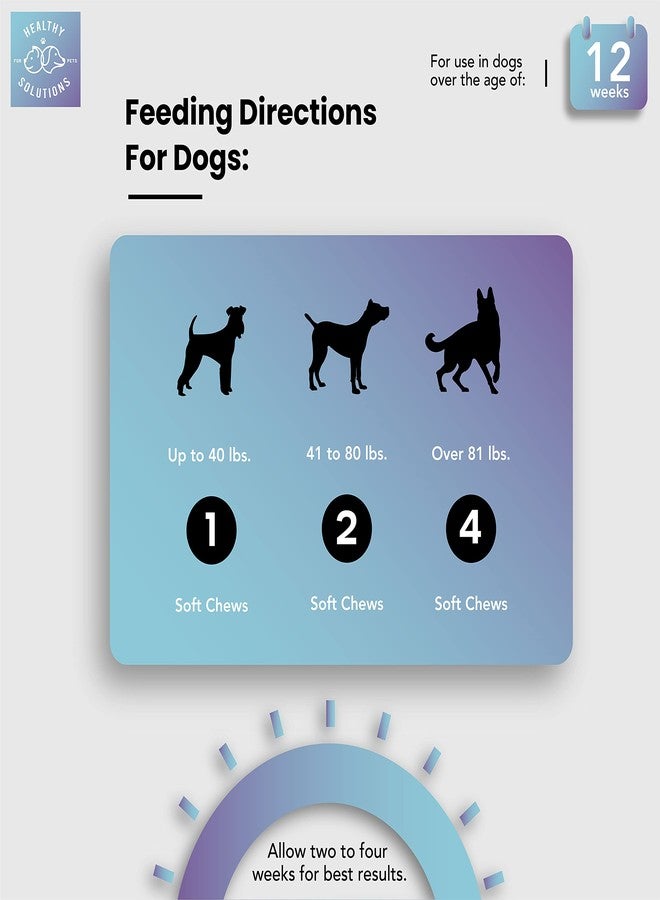 هيلثي سيلوشنز فور بيتس رادع للكلاب التي تأكل البراز - مضغ كوبروفاجيا نو بو يمنع الكلب من أكل البراز - مضغ معزز بمُنعش للفم، وإنزيمات، وبروبيوتيك للمساعدة في تخفيف هذه العادة السيئة والتخلص منها | 60 قطعة - Image 4