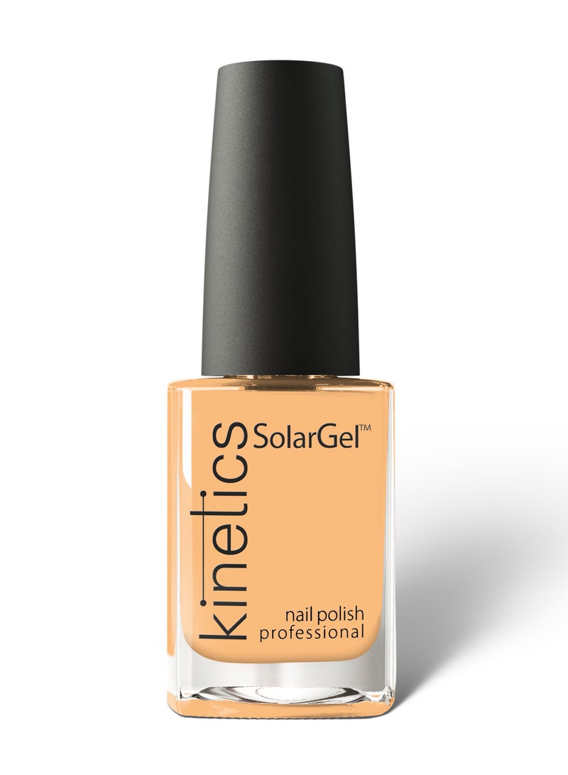 KINETICS SOLARGEL PROFESSIONAL NAIL POLISH 15 ML | #582 APRICOT DUST - Image 1
