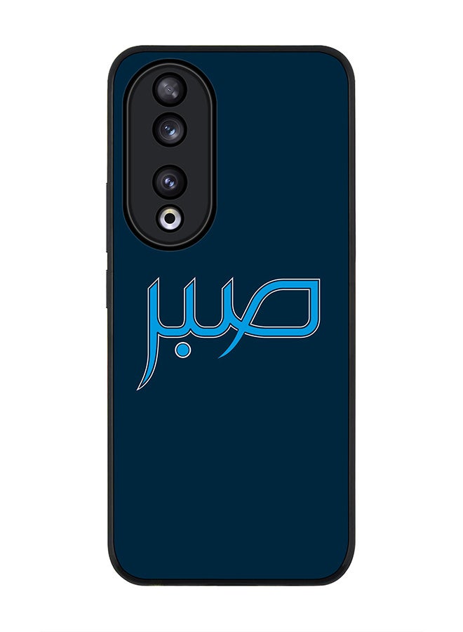 Stylizedd Rugged Black edge case for Honor 90 5G, Slim fit Soft Case Flexible Rubber Edges Anti Drop TPU Gel Thin Cover -  Sabr - Image 1