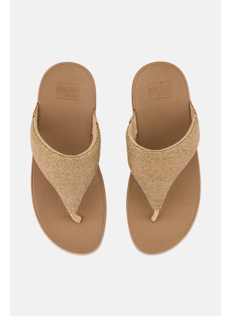 Women Lulu Shimmerlux Toe Post Sandal, Latte Beige - pzsku/ZFA550E0612E85757D830Z/45/_/1737642042/813d0873-1c8a-4e2b-b09c-a688abd0731b