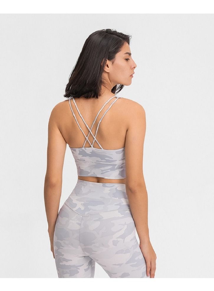 Loquat Yoga Sports Bra Double Shoulder Straps  - Image 2