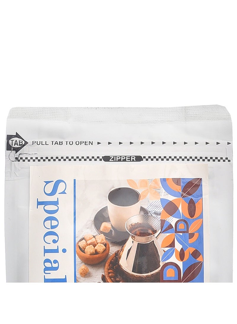 PrimeCaf Special Blend & High Quality Turkish Coffee Arabica & Robusta, Light Roasted , Plain , 250 gm - Image 2