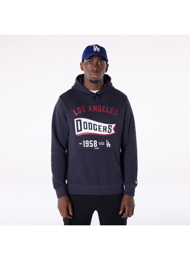 NEW ERA MLB PENNANT GRPHC HOODIE LOSDOD  NVY - Image 3