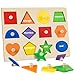 Roberly Shape Wooden Puzzles for Toddlers Shape Sorter Color Match Toddlers Puzzles Early Educational Montessori Toys for Girls Boys 36 Months Toys Birthday Gifts Learning Activities - Image 2