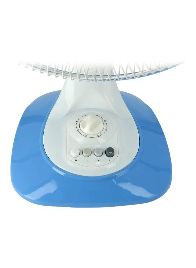 KRYPTON Table Fan 3 Speed Settings With Oscillating/Rotating And Static Feature KNF6026 White/Blue - Image 4