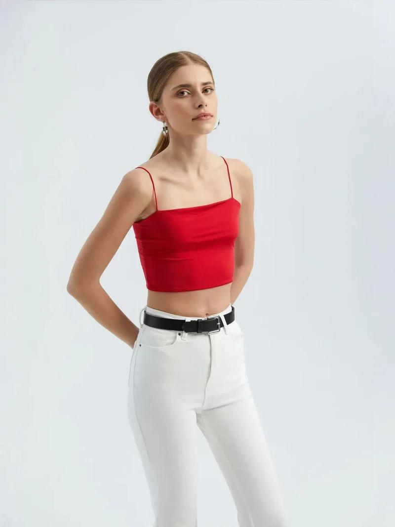 HICCUP Basic Crop Tank Top