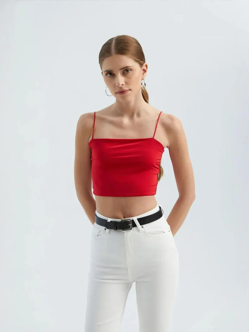 HICCUP Basic Crop Tank Top