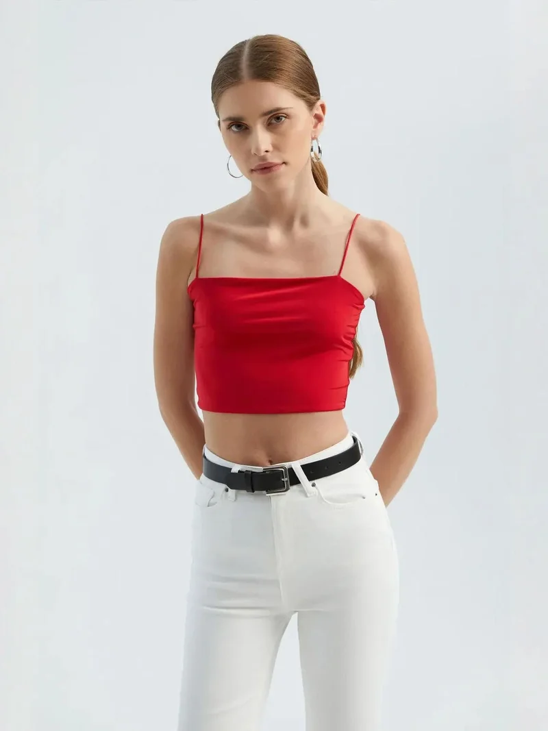 HICCUP Basic Crop Tank Top