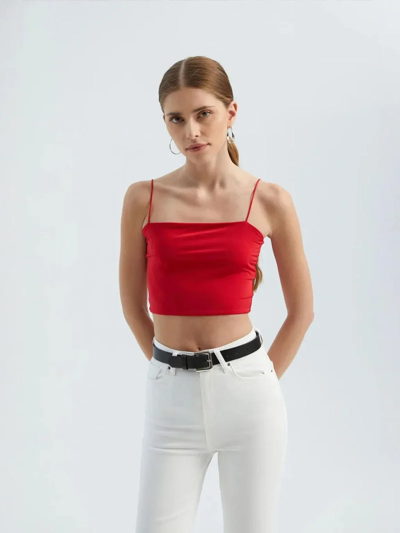 HICCUP Basic Crop Tank Top