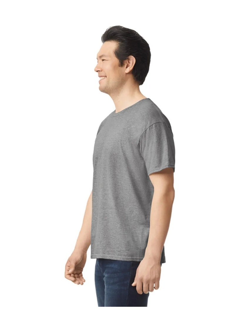 Gildan Original Gildan Softstyle T-Shirt 63000 (Sport Grey Color Only 90% Cotton and 10% Polyester) - Image 4
