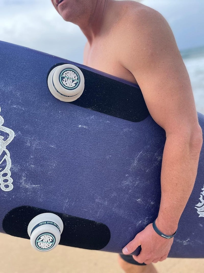 Surf Knobs لتدريب ركوب الأمواج - مساعدة في النهوض على اللوح - استمتع بالنهوض السريع | يساعد راكبي الأمواج المصابين، كبار السن، الطويلين والمبتدئين - Image 5