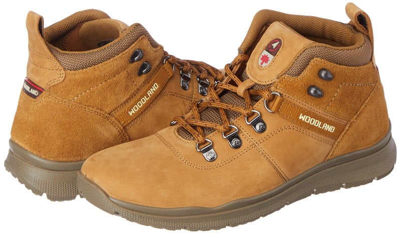 Woodland Men's Camel Leather Boots-7 UK (41 EU) (GB 4257122) - Image 2