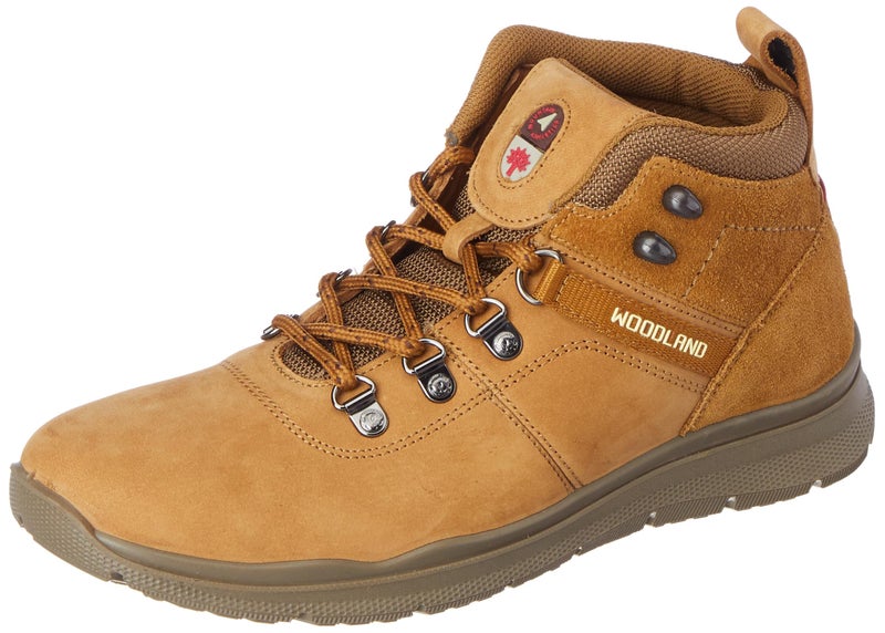 Woodland Men's Camel Leather Boots-7 UK (41 EU) (GB 4257122) - Image 1