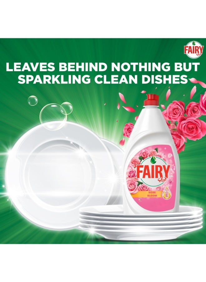 Fairy Dishwashing Liquid Rose Bloom 800ml  - Image 2