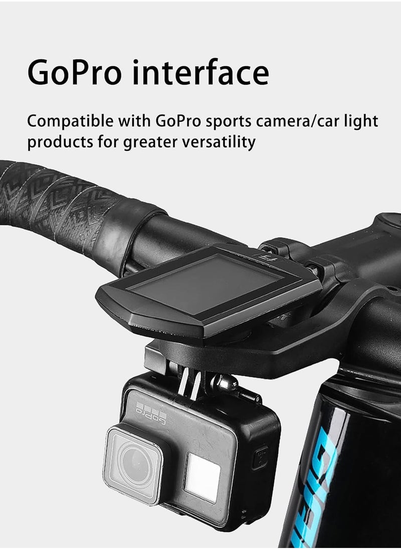 SYOSI - Airtag Mount Hidden Bicycle Seatpost, Bike Computer Compatible with Edge GPS Cycling, Out Front Garmin with XOSS G/G+, iGPSPORT, FitsHandlebar - Image 1