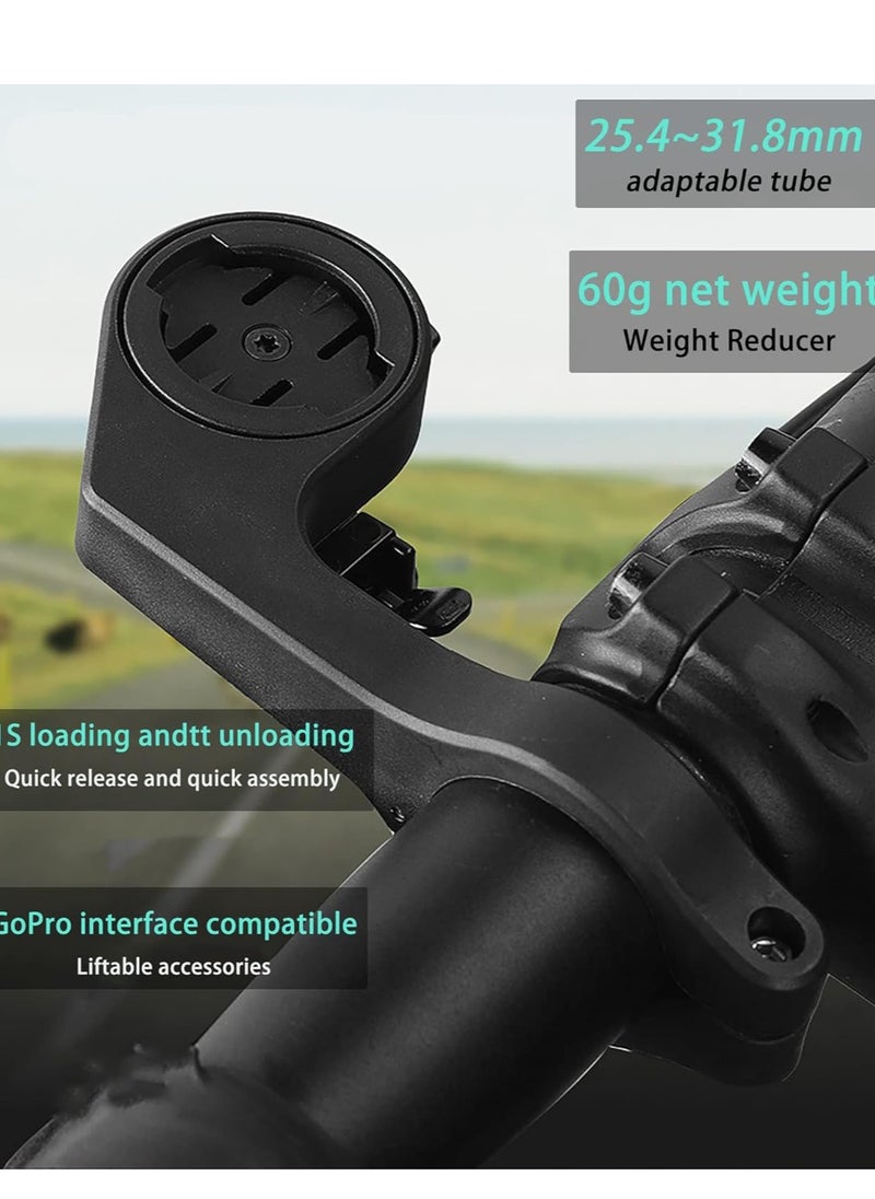SYOSI - Airtag Mount Hidden Bicycle Seatpost, Bike Computer Compatible with Edge GPS Cycling, Out Front Garmin with XOSS G/G+, iGPSPORT, FitsHandlebar - Image 1