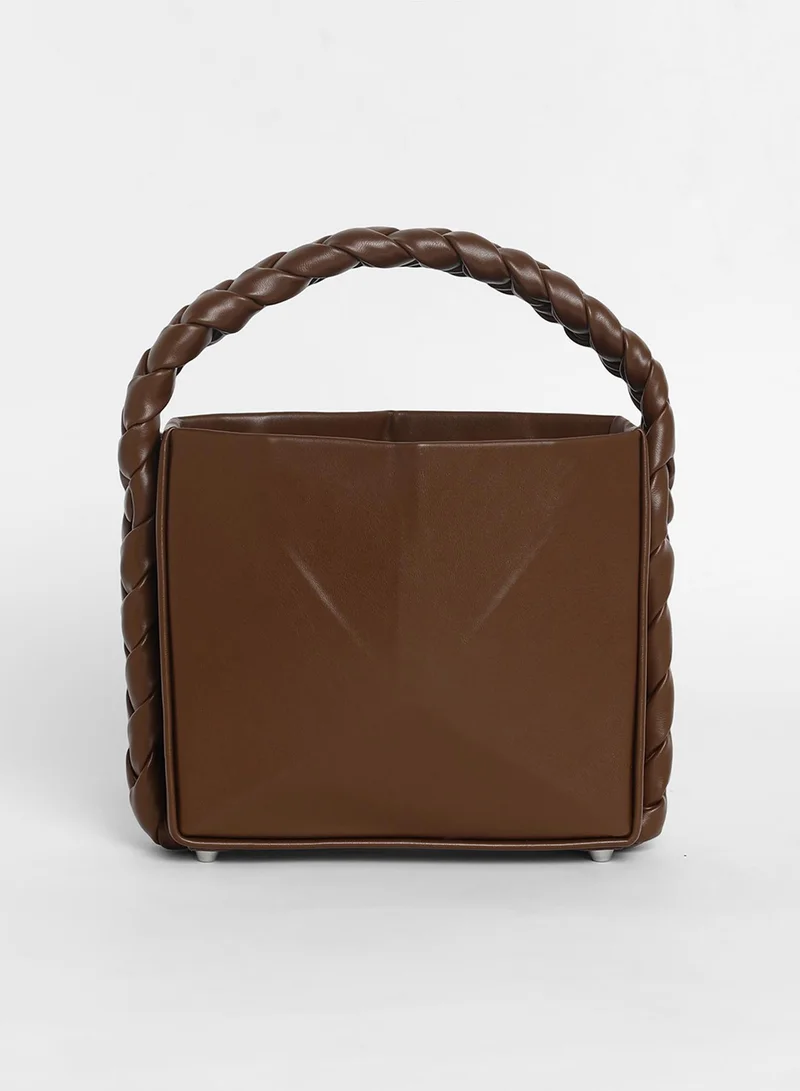 Haute Sauce Women's The Kaleidoscope Bucket Bag - Chocolate Brown