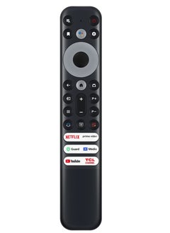 TIGER Replacement TCL Remote Control RC902V for TCL Android TV – Compatible with Mini-LED, QLED, 4K UHD Smart TV Models, Quick Access to Netflix, Prime Video, YouTube, TCL Channel, Guard & More  - Image 2