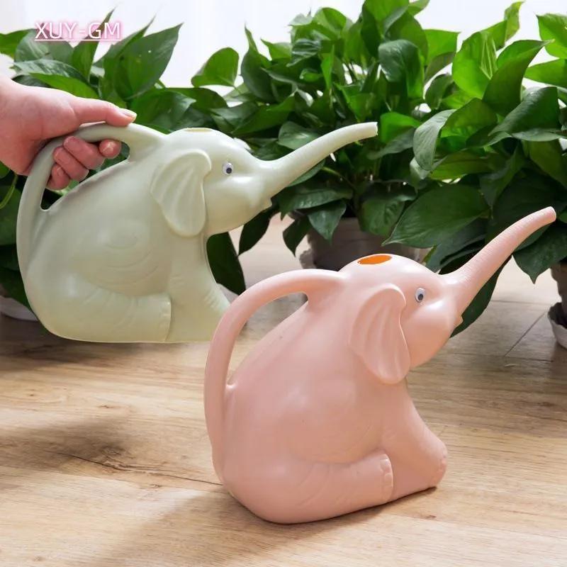 Lens Watering Pot Pink Elephant Design - Children's Gardening Tool for Household Use - Image 2