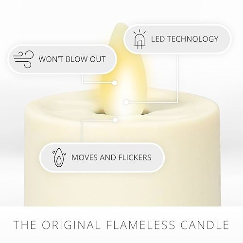 Luminara Flameless Candle Loden Green Nightlight with Motion Sensor - Plugin Night LED Light with Patented Real-Flame Effect Technology - Safe for Kids and Pets - Auto Dusk to Dawn - Image 5