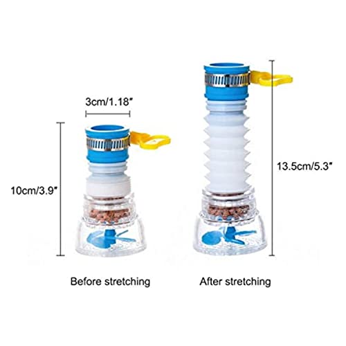 Technovibes Tap Filter, Tap Extender for Kitchen Sink, Sink tap for Kitchen, Water tap, Kitchen Sink tap, Kitchen tap, Kitchen tap Extension, Flexible Anti Splash - Image 5