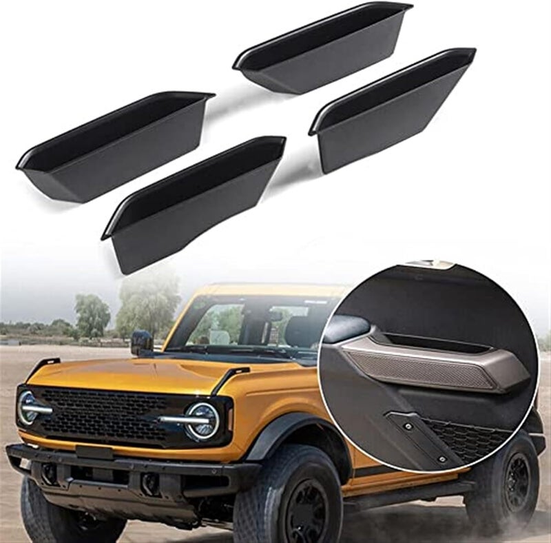 Wivplex 4-Piece Door Handle Storage Box for Ford Bronco - Image 4