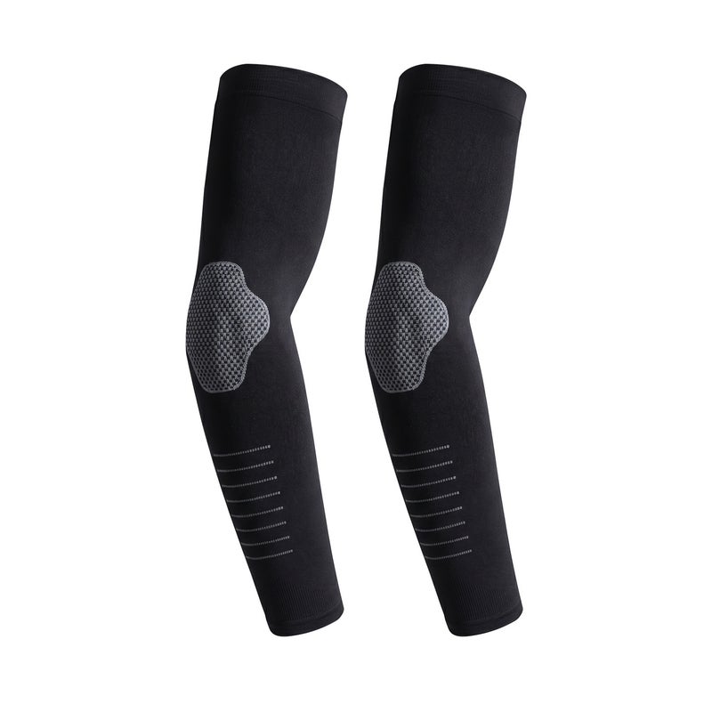 Men's Sun Protection Arm Sleeves – Ice Silk UV Protection, Breathable, Large Size - Image 4