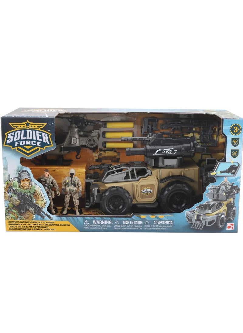 Soldier Force - Soldier Force T5-Bunker Buster Assault Playset - Image 1