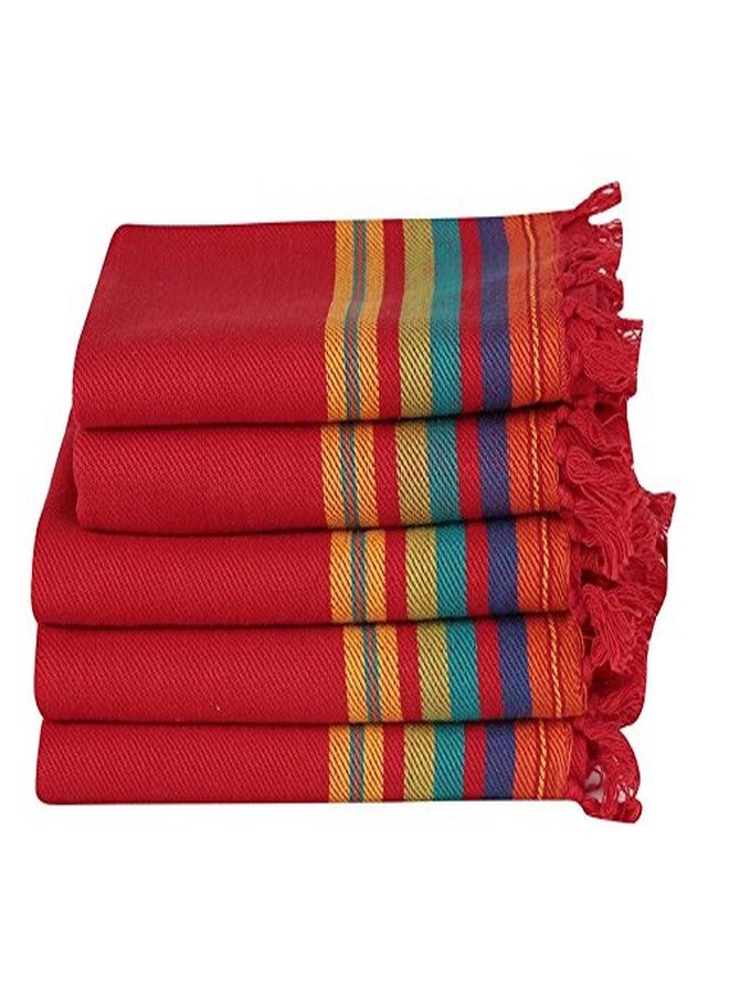 Colorfly Cotton Tassled Napkins - Image 2
