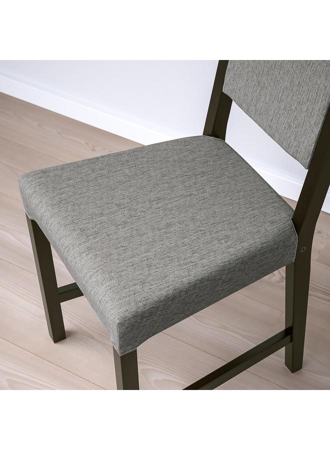 erorex Chair, brown-black/Knisa grey/beige - Image 5