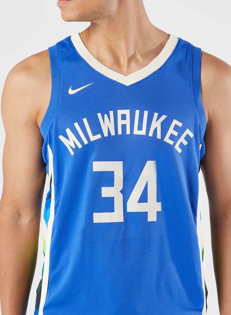 Nike Milwaukee Bucks City Edition Jersey